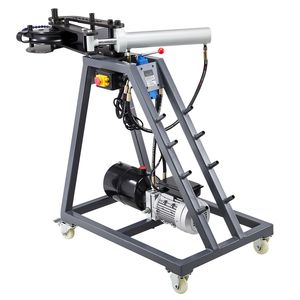 Piegatubi Elettrico Mobile da 750W con Cilindro Idraulico da 6L, 3 Matrici e Servizi di Formatura Estremità - Product Image 1