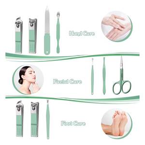 Stainless Steel Nail <b>Kit</b> 5 in 1 Portable <b>Manicure</b> Set with Case for Adults - Product Image 2
