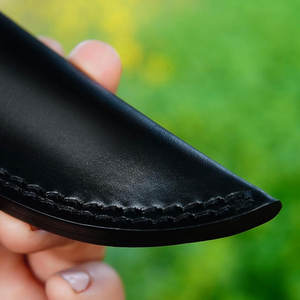 Funda de Cuero Tradicional para Cuchillo, Hecha a Mano, de Piel de Vaca, para Camping, Caza y Bushcraft - Product Image 4