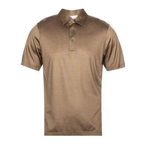 Nueva Camiseta de Golf para Hombre, Estilo Inglés, Personalizable con Logotipo, Tejido de Poliéster/Algodón, Transpirable, de Secado Rápido, Servicio OEM - Product Image 1