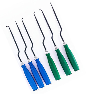 Juego de Curetas de Bayoneta para Columna Lumbar Premium, 12 Piezas, Instrumentos Quirúrgicos Ortopédicos de Acero Inoxidable Reutilizables, Mínimamente Invasivos, CE - Product Image 2