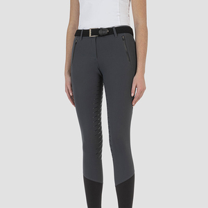 Pantalones de Montar a Caballo para Hombre, Cintura Alta, Elásticos, Ajustados, Estilo Moderno, Cierre de Hebilla, Bolsillo Estándar, Gris, 88% Poliéster - Product Image 4