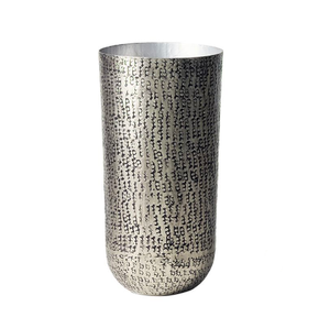 Centro de Mesa Decorativo para el Hogar, Florero de Metal con Acabado Plateado, Florero Decorativo para Mesa de Boda, por Exportador Indio - Product Image 5