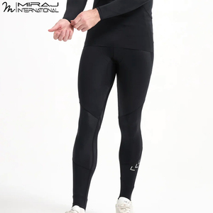 Pantalones Deportivos de Alto Rendimiento para Hombre, Color Negro, Personalizados, Transpirables, Sublimados, Conjuntos de Yoga para Gimnasio y Deportes al Aire Libre - Product Image 3