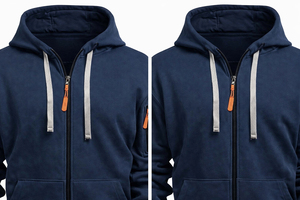 Conjunto Deportivo de Dos Piezas para Hombre con Cremallera, Chaqueta Cortavientos de Algodón Resistente al Viento, Informal, Ecológico y Transpirable, con Capucha - Product Image 6