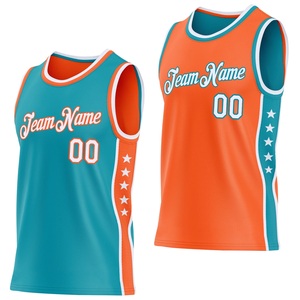 Conjunto de Camiseta y Pantalones Cortos de Baloncesto de Grado Campeón, Nombre y Número del Jugador Personalizables, Tejido de Malla Transpirable, Camiseta de Baloncesto Reversible - Product Image 1