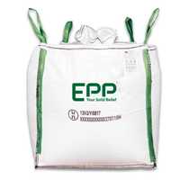 Sacos a granel FIBC de bajo costo, aprobados por la ONU, formables, laminados, de 1000 kg, tipo Super Sack, Jumbo Bag para peróxidos orgánicos y residuos de jardín