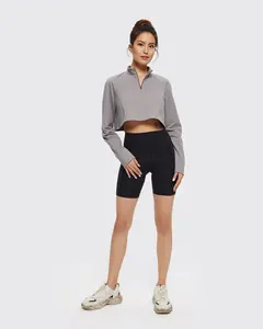 Hoodies Pour Femmes Offre Spéciale Top Qualité Sweat Dames hoodies à Manches longues Fermeture Éclair-up plein Tricoté Hoodies Pour Femmes - Product Image 1