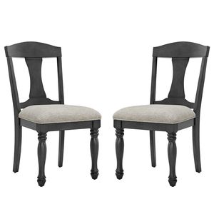 Set di 2 Sedie da Pranzo Retrò Stile Mid-Century con Struttura in Legno e Imbottitura per Cucina, Soggiorno e Ristorante - Product Image 4