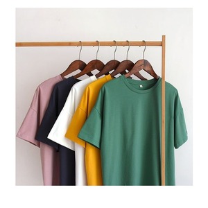 T-shirt d'été à col rond pour homme, à manches courtes, motif uni, pull décontracté, design simple en cachemire, exporté du Bangladesh - Product Image 3