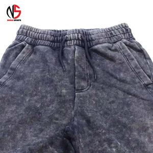 Pantalones Cortos Deportivos de Verano para Hombre al por Mayor, Sólidos, Casuales, de Secado Rápido, Ajuste Holgado, Estilo Vintage, Lavado Ácido, Oversize, Ropa Urbana, Tela de Lona 2026 - Product Image 5