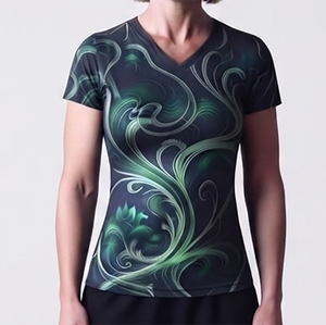 Camisetas de Entrenamiento 2026, Diseño Urbano, Producto Moderno y Popular, Elásticas, para Mujer - Product Image 1
