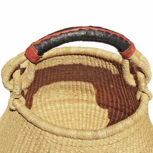 Seagrass <b>basket</b> with handle Handmade <b>Storage</b> <b>Basket</b> Wholesale eco-friendly Made in Vietnam - Product Image 3