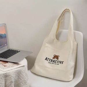 Eco Friendly Cotton Vintage Fashion Hobo <b>Bag</b> Reusable <b>Shoulder</b> Tote <b>Bag</b> Custom Logo Canvas <b>Slouch</b> <b>Bag</b> for Women Wholesale - Product Image 3