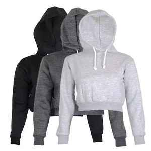 <b>Women's</b> Polyester Fleece Pullover Hoodie Regular Fit Acid Wash Heat Transfer Silk Screen Printing Front Logo Plain Dyed Winter - Product Image 6