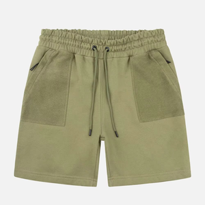 Pantalones Cortos Cargo para Hombre, Estilo Urbano, Diseño con Bolsillos Utilitarios, Cintura Elástica con Cordón, Transpirables, Casuales, para Verano, Moda, Ropa para Exteriores - Product Image 5