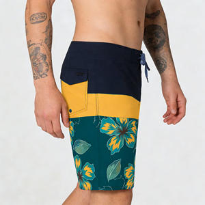 Shorts cargo confortables et extensibles pour hommes, avec poche zippée, séchage rapide, respirants, pour l'entraînement, boardshorts - Product Image 6