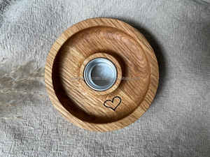 Soporte de luz T de madera tallada a mano para decoración tradicional india, regalo de Diwali y festivales - Product Image 5