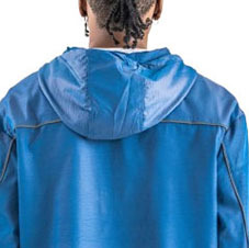 Conjunto cortavientos para hombre, diseño de tela protectora, ajuste cómodo, perfecto para deportes al aire libre, correr, senderismo, en venta. - Product Image 6