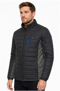 Chaqueta de Lona Acolchada para Hombre, Corte Ajustado, Estilo Urbano, Ecológica, Transpirable, Casual, Resistente al Viento, Servicio OEM - Product Image 4