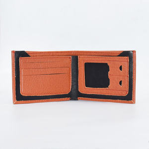 2026 Fashionable 100% Genuine Leather Thin Bank Credit Card Case Mini Card <b>Wallets</b> Best Quality Pocket <b>Wallets</b> Wholesale - Product Image 3