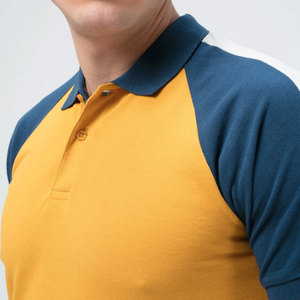 Chemises de golf pour hommes de qualité supérieure, personnalisées, en polyester/coton, anti-rides, tricotées, décontractées, à manches courtes - Product Image 5