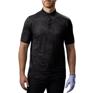 Hot Custom Golf Shirt Camiseta de poliéster Camo Sublimation Blank Polo T-Shirt Equipado Transpirable Hombres Polo Shirt - Product Image 1