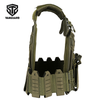 Gilet tactique MOLLE détachable à dégagement rapide en nylon 1000D, porte-plaques JPC, pochettes et sacs pour magazines MOLLE – Fournisseur d'usine Indonésie