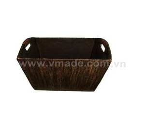 Economically Priced Handwoven Water Hyacinth <b>Woven</b> <b>Baskets</b> Tray Comfortable Handle for Bedroom Living Room Bathroom Organization - Product Image 4