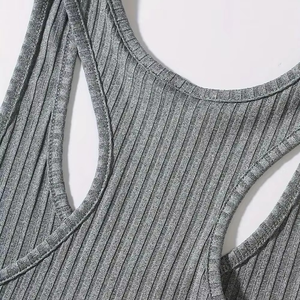 Custom <b>Men's</b> Gym Tank Top Quick Dry <b>Compression</b> Sleeveless Shirt Yellow Black Color Block Sportswear Breathable Fitness <b>Vest</b> - Product Image 5