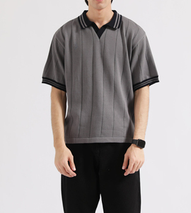 Polo pour homme 100% polyester, maille respirante, séchage rapide, vente en gros d'usine, logo personnalisé - Product Image 6