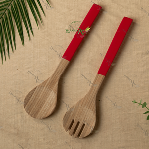 Cucharas de bambú hechas a mano estilo de diseño clásico artesanal vietnamita para obsequios - Product Image 1