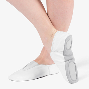 Chaussures de gymnastique d'agilité pour l'industrie, semelle en caoutchouc, chaussures de trampoline, pantoufles de tumbling, chaussures de gymnastique en cuir véritable - Product Image 2