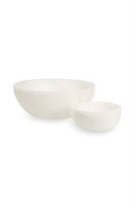 Bols à salade classiques en résine écologique polie faits à la main, grande taille, multicolores, haute qualité, jetables, compatibles lave-vaisselle, pour fêtes - Product Image 3