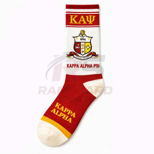 Chaussettes brodées de haute qualité pour les fraternités grecques, idéales pour les organisations et événements universitaires - Product Image 3