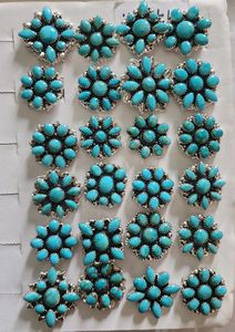 Natural Turquoise 925 Sterling Silver <b>Ring</b> Handmade Turquoise Boho Jewelry Everyday Wear <b>Ring</b> Gift For Her Flower Designer <b>Ring</b> - Product Image 6