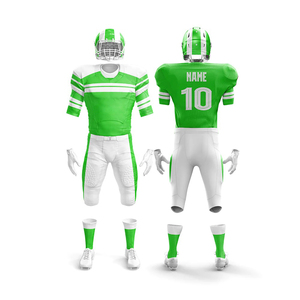 <b>set</b> New Arrivals Wholesale <b>Cheap</b> Men Sublimation American Football Jersey All Team uniforms Custom Youth Team club compression - Product Image 5