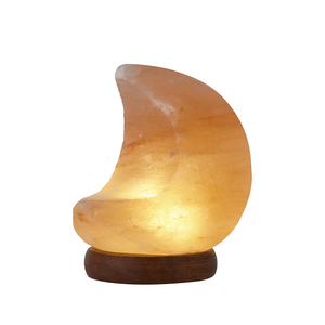 Exclusive Himalayan <b>Moon</b> Salt Lamp High Quality Premium Natural <b>Crystal</b> Home Lighting with Custom Logo Private Label OEM Service - Product Image 1