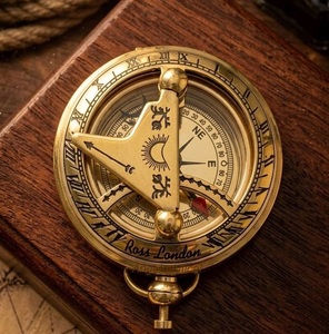 Hand Finished <b>Antique</b> Brass Nautical <b>Compass</b> with Classic Design Marine Navigation Instrument for Desk Decoration - Product Image 3