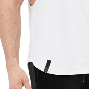 Débardeur de sport oversize en coton de haute qualité pour hommes, personnalisable avec logo, idéal pour la course et la gym, collection 2026 - Product Image 3
