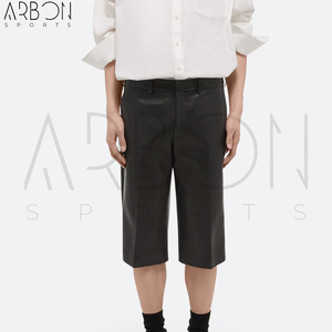Shorts en cuir pour hommes, entièrement personnalisés, fabriqués à la main, nouvelle arrivée, qualité supérieure, légers, durables, au meilleur prix, style le plus récent - Product Image 2
