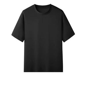 เสื้อยืดผู้ชาย OEM ODM ผ้าฝ้าย 100% 240 กรัม สำหรับพิมพ์โลโก้ Pima แบบกำหนดเอง ทรงไหล่ตก ลายกราฟิก แขนสั้น เสื้อยืดพื้นฐาน ผ้าถัก - Product Image 4