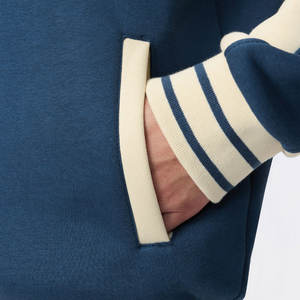 Sudadera con Capucha y Cremallera para Hombre, Estilo Vintage, 100% Algodón, 2026 |   Impresión por Transferencia de Calor |   Ropa de Invierno Transpirable Personalizada OEM a Precio Económico - Product Image 5