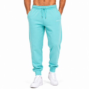 Pantalon de jogging décontracté 100 % coton imperméable et respirant pour homme, coupe droite, personnalisable OEM, vente en gros, faible coût - Product Image 5