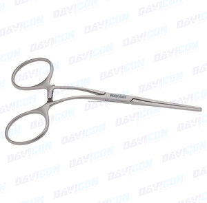 คีมตัดหนวดคิ้วโค้งตรง Cooley Neonatal Cl รุ่น ANG Shanks ขนาด 5 นิ้ว |   เครื่องมือผ่าตัดสแตนเลส - Product Image 3