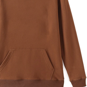 Sweat-shirt à col rond en chenille marron personnalisé avec poche, vêtement grec haut de gamme pour fraternité, pull pour les acheteurs en gros et distributeurs - Product Image 4