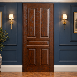 Puerta Interior de Madera Maciza con Núcleo Sólido GA-09S, Tamaño Personalizado para Apartamentos - Product Image 5