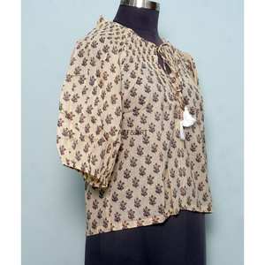 Vestido Casual Vintage Floral para Mujer, 100% Algodón, Transpirable, Ecológico, Cuello Redondo, Corte Evase, Cintura Natural, Talla Grande, Hecho a Mano - Product Image 4