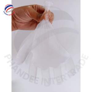 Guantes de plástico HDPE transparentes de alta calidad de espesor medio desechables para la preparación de alimentos fines generales para uso en verano - Product Image 4