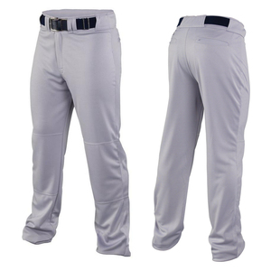Pantalons de baseball en polyester respirant personnalisés en gros, avec bandes latérales, confortables et de haute qualité - Product Image 3